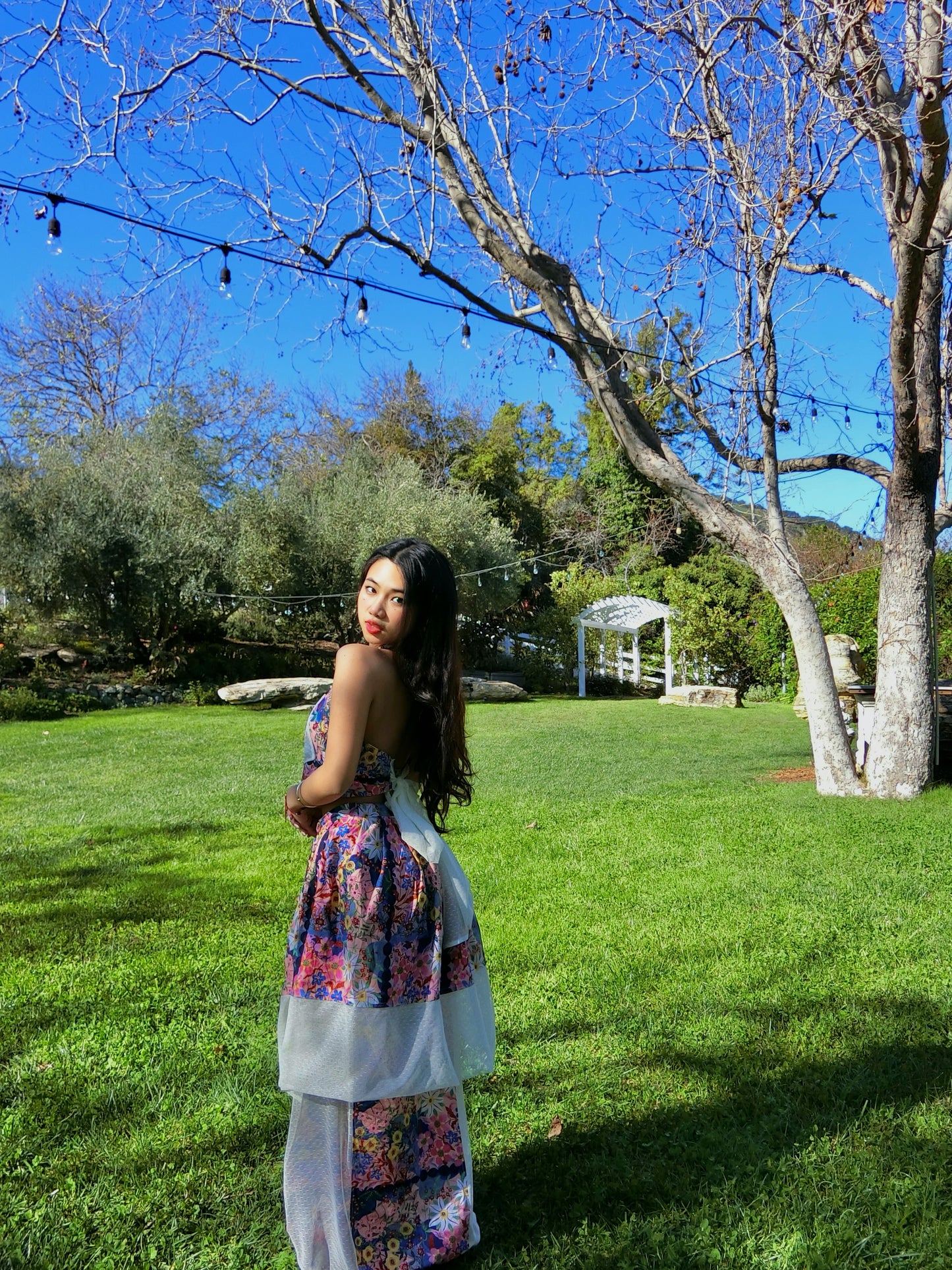 Custom Garden Floral 2 Piece Set