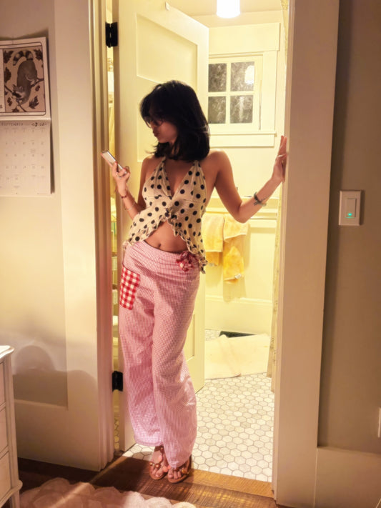 low rise lover pants ( custom)
